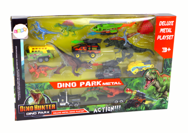 Helicopter Dinosaurs Vehicle Set 8 Colorful Pcs - Image 4