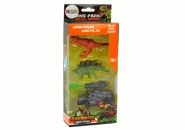 Dinosaurs Figures Set Car Rocket Green - Image 4