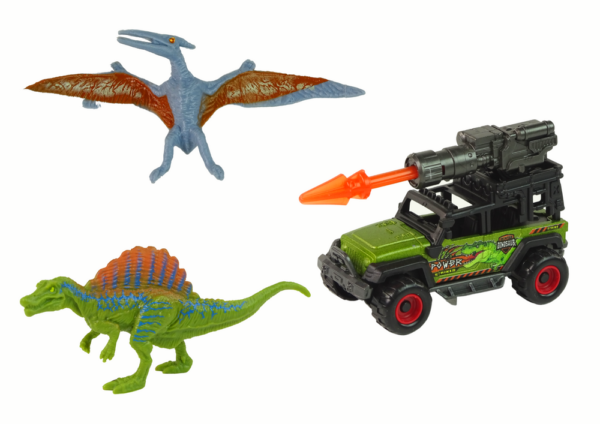 Dinosaurs Figures Car With Rocket Set - Image 2