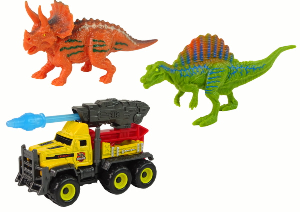 Dinosaurs Figures Car With Rocket Set - Image 2