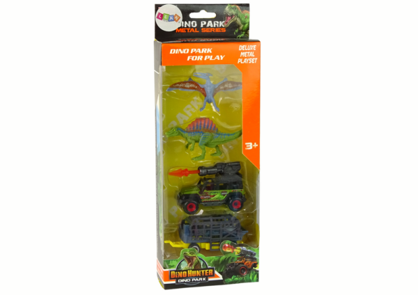 Dinosaurs Set Car With Rocket Trailer - Image 4