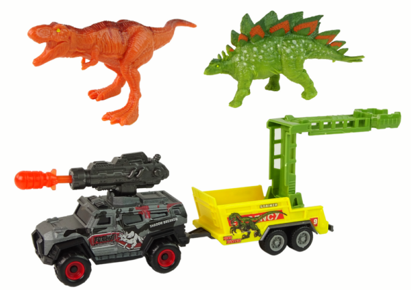 Dinosaurs Set Auto Rocket Trailer - Image 2