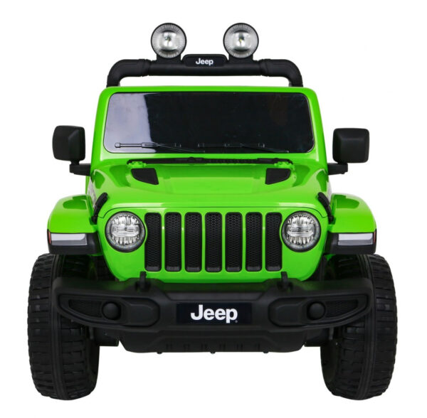 Licencirani auto na akumulator Jeep Wrangler Rubicon 4x4 - zeleni - Image 2