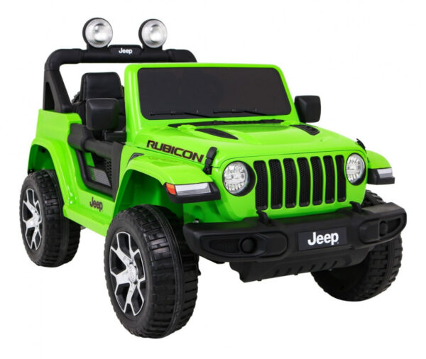 Licencirani auto na akumulator Jeep Wrangler Rubicon 4x4 - zeleni - Image 9