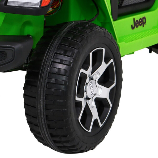 Licencirani auto na akumulator Jeep Wrangler Rubicon 4x4 - zeleni - Image 13