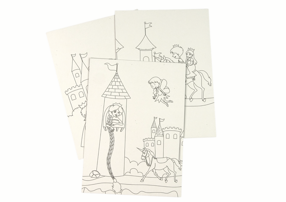 Scratch Coloring Book For Kids Kingdom – AV SHOP