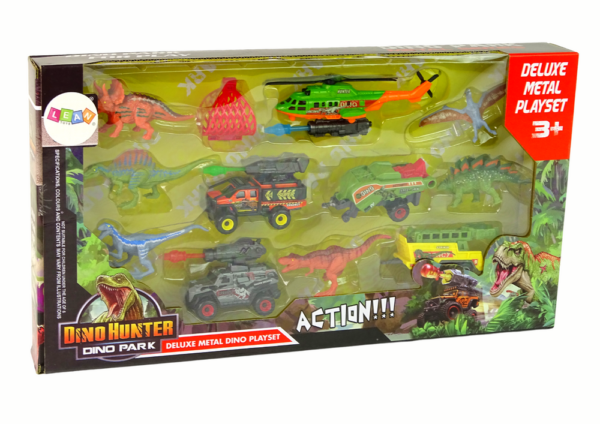 Helicopter Dinosaurs Vehicle Set 6 Colorful Pcs - Image 5