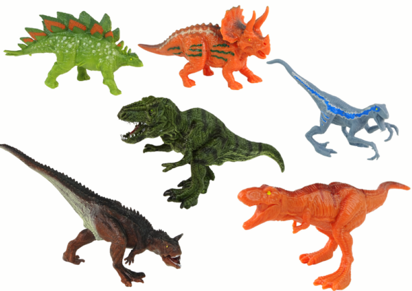 Helicopter Dinosaurs Vehicle Set 8 Colorful Pcs - Image 2