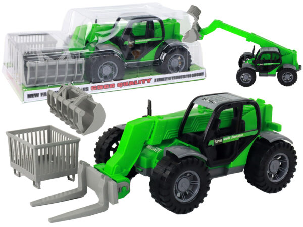 Agricultural Vehicle Tractor Green Crane Agricultural Machine