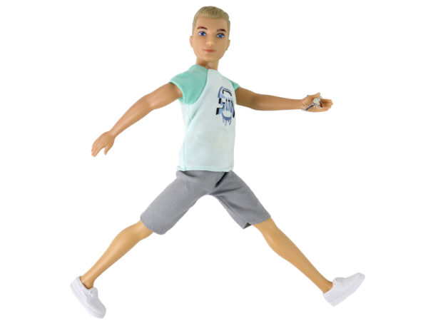 Children's Doll Boy T-shirt Blonde Hair - Image 2