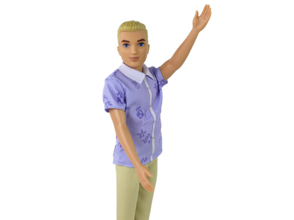 Children's Doll Boy Paulo Shirt Blond Hair - Image 2