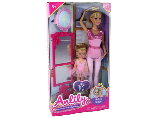 Anlily Mother and Child Ballerina Dolls - Image 7