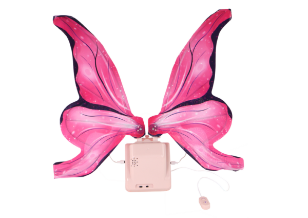 LED Melody Pink Fairy Butterfly Wings Set - Image 2