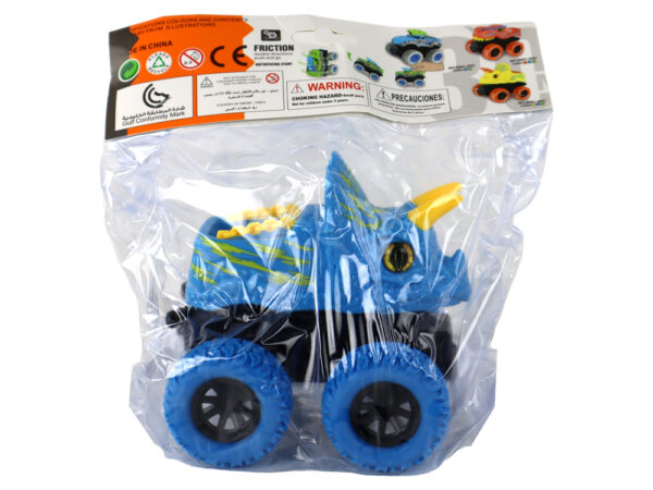 Triceratops Friction Drive Vehicle Blue - Image 5