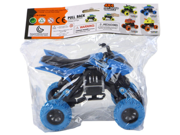 XC Quad Vehicle Friction Drive Blue - Image 7