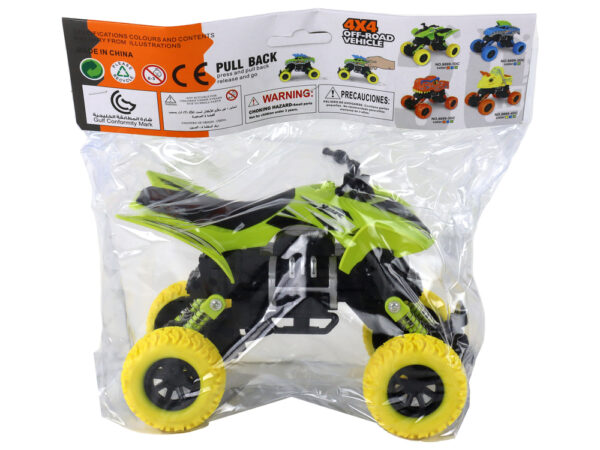 XC Quad Vehicle Friction Drive Green - Image 6