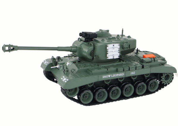 Leopard RC Tank Remote Controlled Cannon 1:18 Gray - Image 2