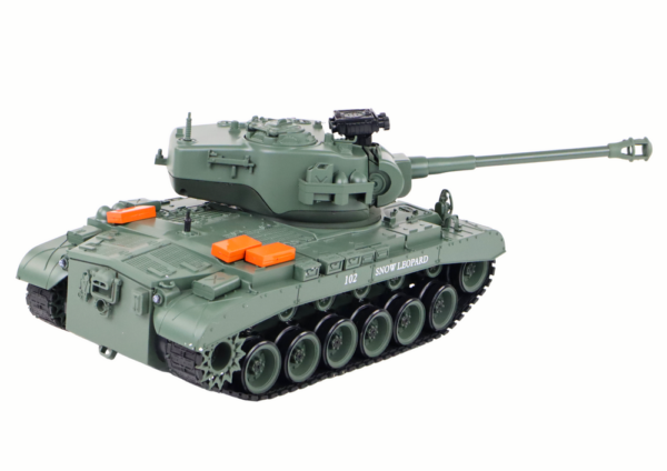 Leopard RC Tank Remote Controlled Cannon 1:18 Gray - Image 4