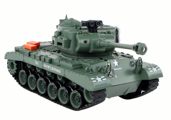 Leopard RC Tank Remote Controlled Cannon 1:18 Gray - Image 3