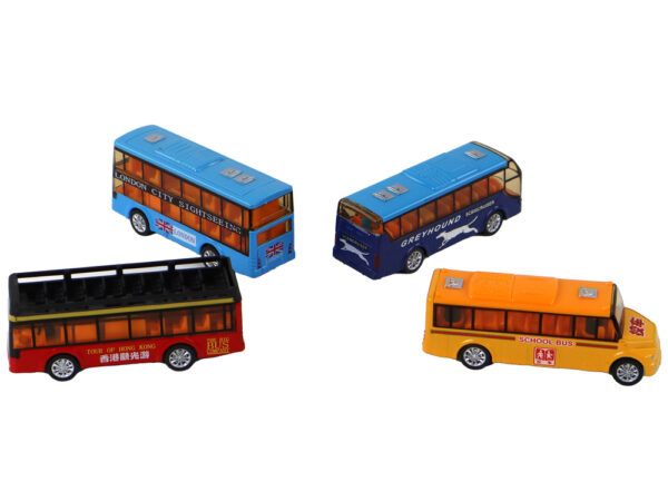 Set of Colorful Buses Faction System 4 Elements - Image 4