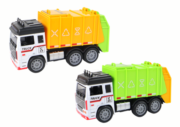 Car Garbage Truck Trailer 2 Colors - Image 2