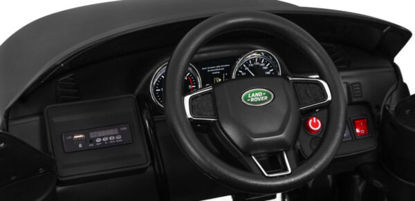 Licencirani auto na akumulator Land Rover Discovery - crni - Image 10