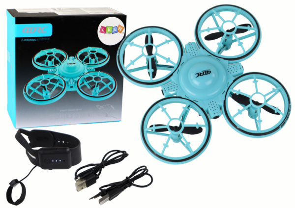 Remote Controlled Drone Lights Blue - Image 2