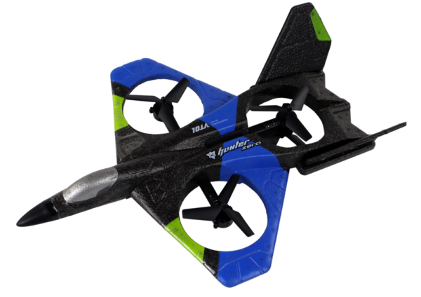 Airplane Fighter R/C Large Blue - Image 2