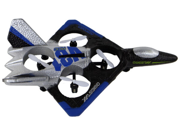 Airplane Fighter R/C Silver Blue - Image 4