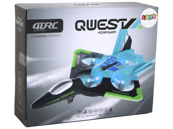 Airplane Fighter R/C Blue - Image 9