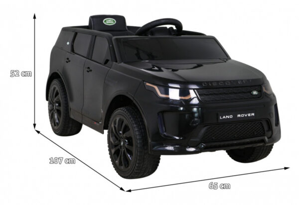 Licencirani auto na akumulator Land Rover Discovery Sport - crni - Image 2