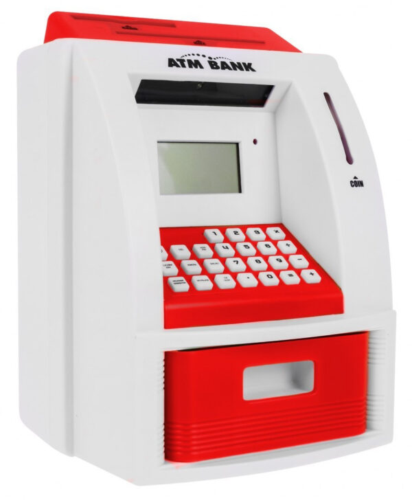 ATM Cash Machine Red PL