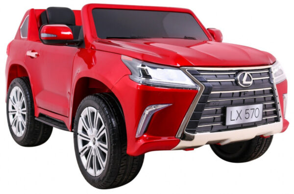 Licencirani auto na akumulator Lexus LX570 4x4 - dvosjed - crveni/lakirani - Image 11