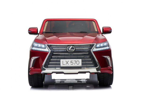 Licencirani auto na akumulator Lexus LX570 4x4 - dvosjed - crveni/lakirani - Image 12