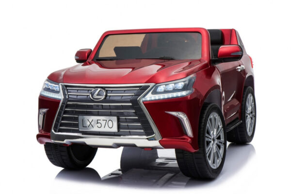 Licencirani auto na akumulator Lexus LX570 4x4 - dvosjed - crveni/lakirani - Image 13