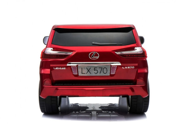 Licencirani auto na akumulator Lexus LX570 4x4 - dvosjed - crveni/lakirani - Image 16