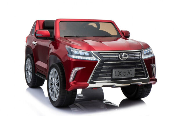 Licencirani auto na akumulator Lexus LX570 4x4 - dvosjed - crveni/lakirani - Image 17