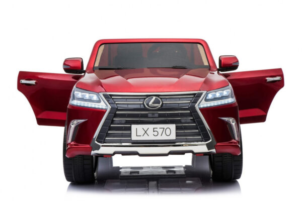 Licencirani auto na akumulator Lexus LX570 4x4 - dvosjed - crveni/lakirani - Image 18