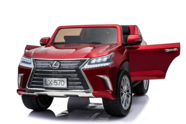 Licencirani auto na akumulator Lexus LX570 4x4 - dvosjed - crveni/lakirani - Image 19