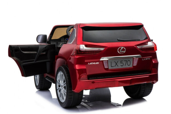 Licencirani auto na akumulator Lexus LX570 4x4 - dvosjed - crveni/lakirani - Image 20