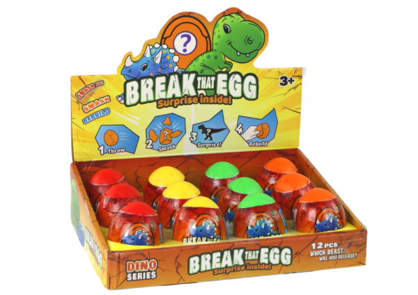 Magic Cracking Egg Dinosaur In Shell 4 Colors 6 cm - Image 4