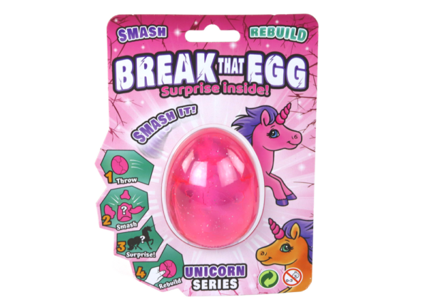 Cracking Magic Unicorn Egg Pink 6cm - Image 3