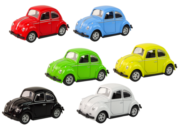 Spring Spring With Friction Drive Beetle Passenger Car 6 Colors - Image 2