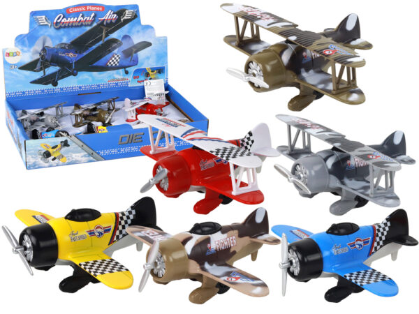 Airplane Powered Helicopter Aluminum Colorful Mix