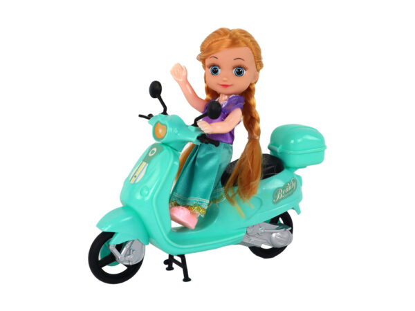 Doll Set With Baby Scooters Set Accessories - Image 7