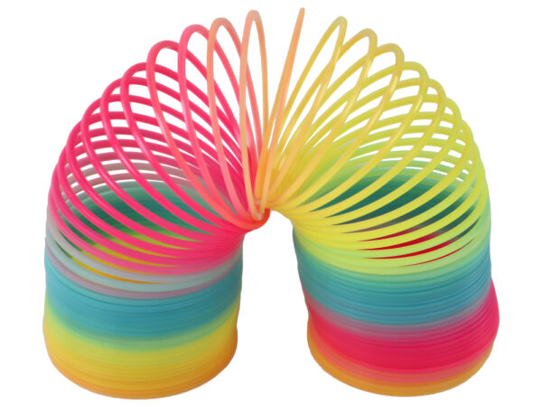 Colorful Magic Stress Relief Spring 15 CM Toy - Image 3