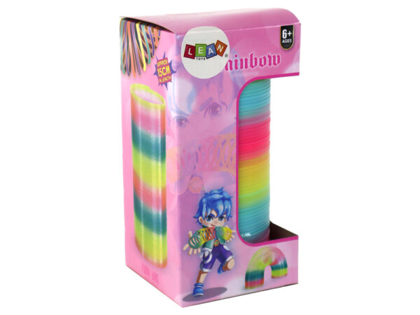 Colorful Magic Stress Relief Spring 15 CM Toy - Image 4