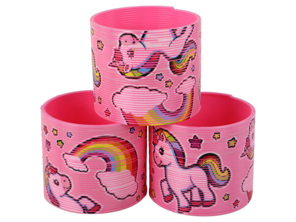 Iconic Light Pink Unicorn Relaxation Spring 6CM - Image 3