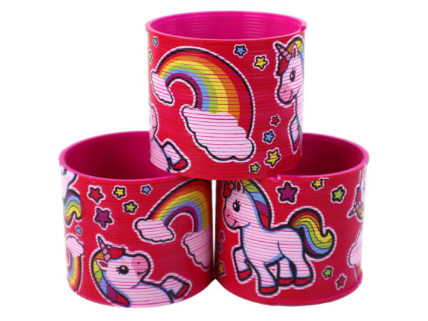 Iconic Pink Unicorn Relaxation Spring 6CM - Image 2