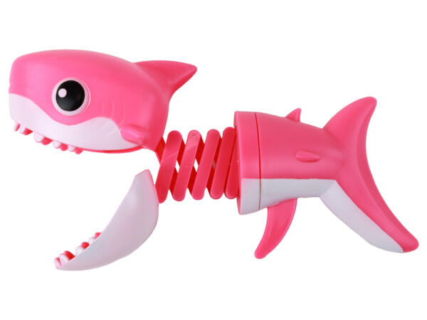 Toy Biting Fish Pink Shark Gun - Image 2